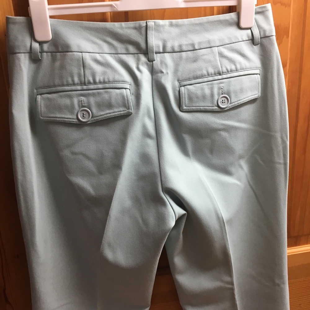 Karen Kane Light Aqua Slacks - Picture 5 of 7